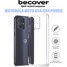 Чохол BECOVER Motorola Moto G54/G54 Power Transparancy (710887)