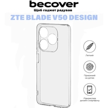 Чехол BECOVER ZTE Blade V50 Design Transparancy (710923)