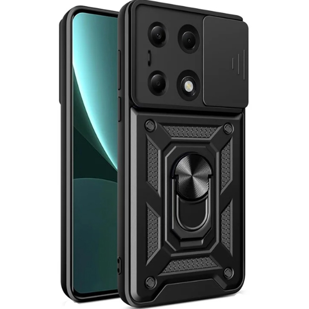 Чохол BECOVER Military для Xiaomi Redmi Note 13 Pro 4G Black (711024) Чохол BECOVER Military для Xiaomi Redmi Note 13 Pro 4G Black (711024)