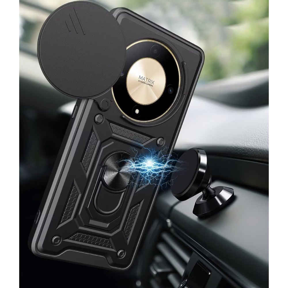 Чехол BECOVER Military для Honor Magic 5 Lite 5G Black (710996) Цвет черный