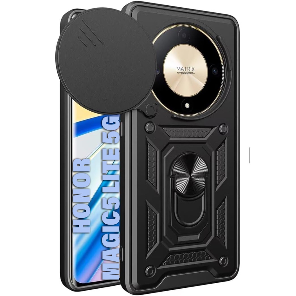 Чехол BECOVER Military для Honor Magic 5 Lite 5G Black (710996) Чехол BECOVER Military для Honor Magic 5 Lite 5G Black (710996)