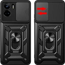 Чехол BECOVER Military для Honor 90 Lite Black (710999)