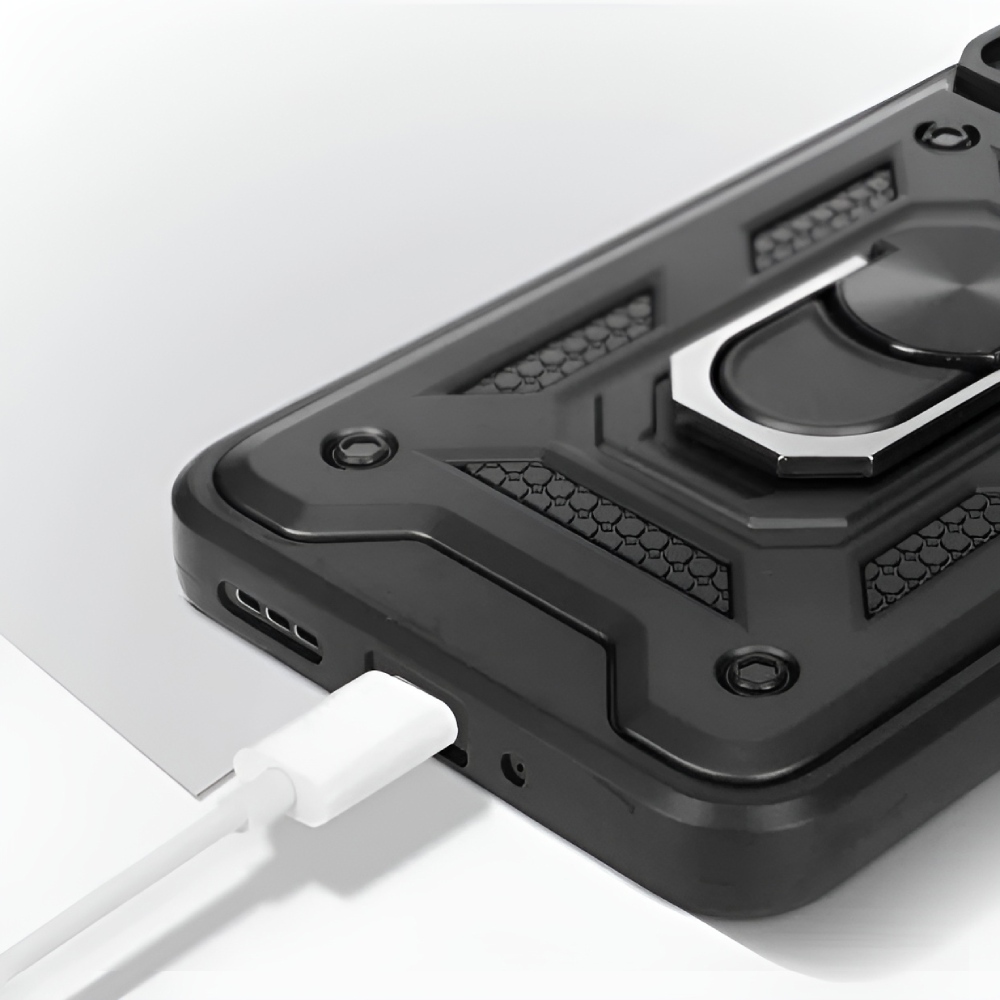 Внешний вид Чехол BECOVER Military для Infinix Smart 8 Plus Black (X6526) Black (711001)