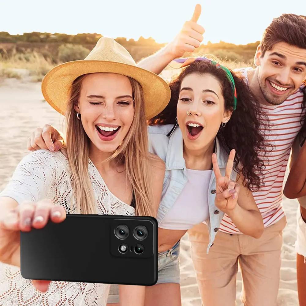 Чехол BECOVER Motorola Edge 50 Pro Black (711756) Цвет черный