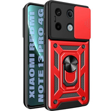 Чехол BECOVER Military для Xiaomi Redmi Note 13 Pro 4G Red (711027)