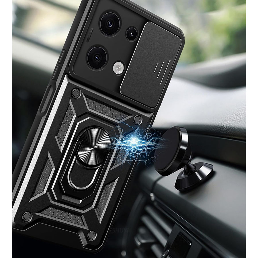 Чехол BECOVER Military для Xiaomi Redmi Note 13 5G Black (711030) Цвет черный