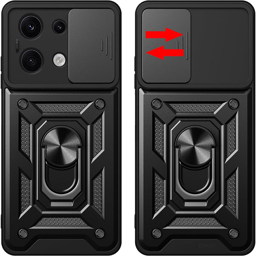 Чехол BECOVER Military для Xiaomi Redmi Note 13 5G Black (711030) Совместимость по модели Xiaomi Redmi Note 13 5G