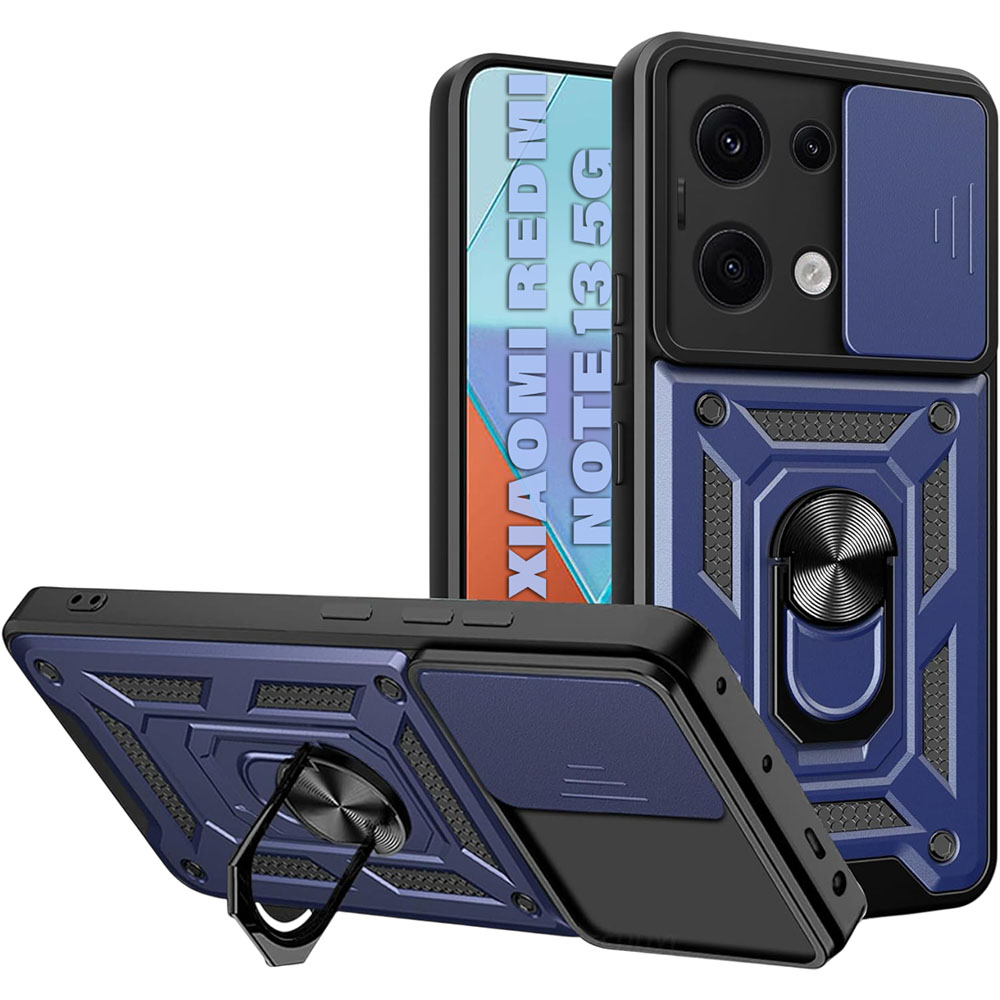 Чехол BECOVER Military для Xiaomi Redmi Note 13 5G Blue (711031) Чехол BECOVER Military для Xiaomi Redmi Note 13 5G Blue (711031)