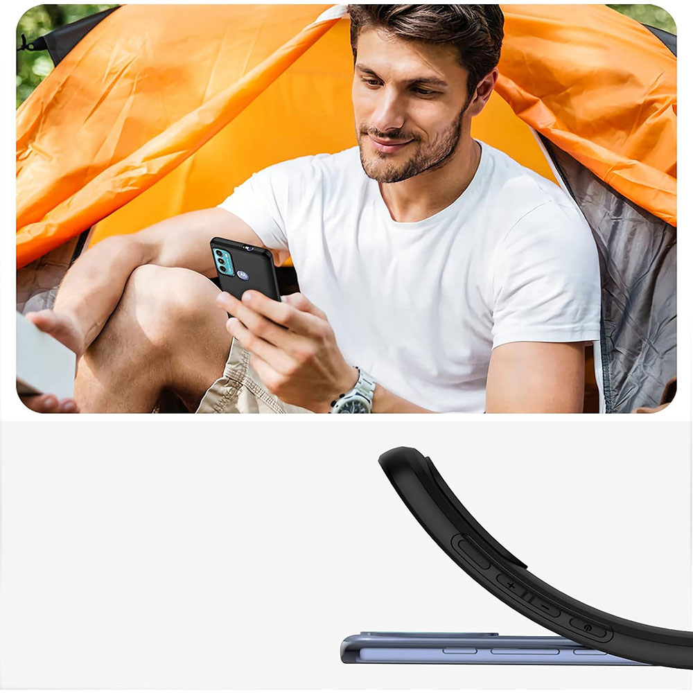 Зовнішній вигляд Чохол BECOVER для Motorola Moto G60s Black (711094)