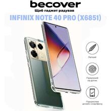 Чохол BECOVER Anti-Shock для Infinix Note 40 Pro Clear (711171)