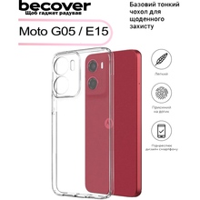 Чохол BECOVER для Motorola Moto G05/E15 Transparancy (713477)