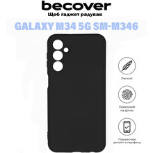 Чехол BECOVER для Samsung Galaxy M34 5G SM-M346 Black (710904)