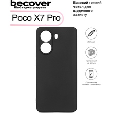 Чехол BECOVER для Poco X7 Pro Black (713482)