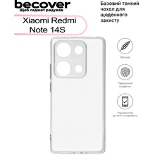 Чехол BECOVER для Xiaomi Redmi Note 14S Transparancy (713485)