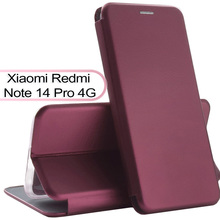 Чехол BECOVER Exclusive для Xiaomi Redmi Note 14 Pro 4G Red Wine (713525)