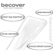 Чехол BECOVER для Tecno Spark Go 2024 (BG6) Transparancy (710906)