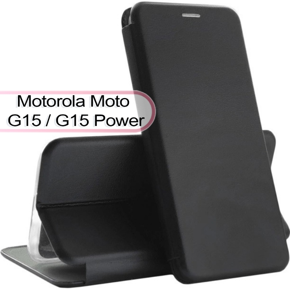 Чехол BECOVER Exclusive для Motorola Moto G15/ G15 Power Black (713513) Совместимость по модели Motorola Moto G15 Power
