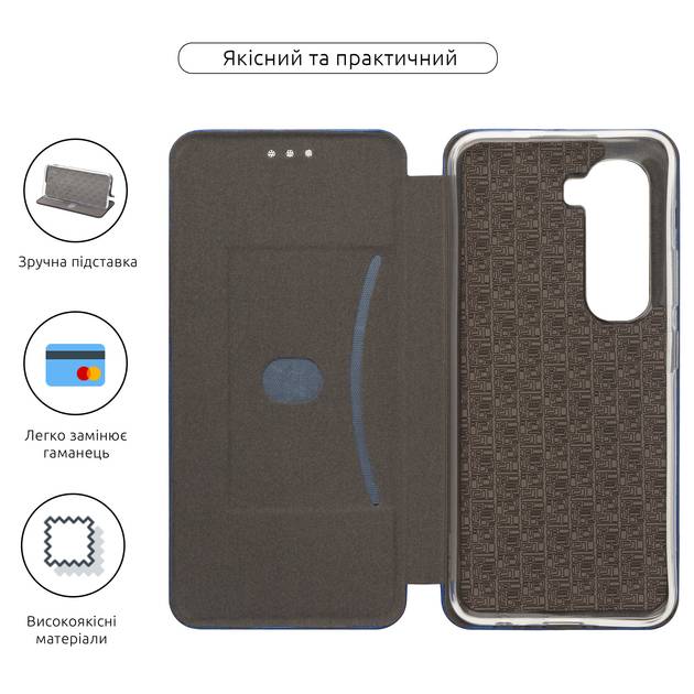 Чехол ARMORSTANDART G-Case для Infinix Hot 50 Pro Plus 4G Blue (ARM84610) Тип чехол-книжка