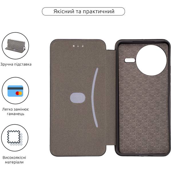 Чехол ARMORSTANDART G-Case для Xiaomi Poco F7 Pro Black (ARM80356) Тип чехол-книжка
