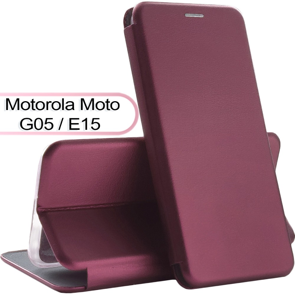 Чохол BECOVER Exclusive для Motorola Moto G05/E15 Red Wine (713518) Сумісність за моделлю Motorola Moto G05