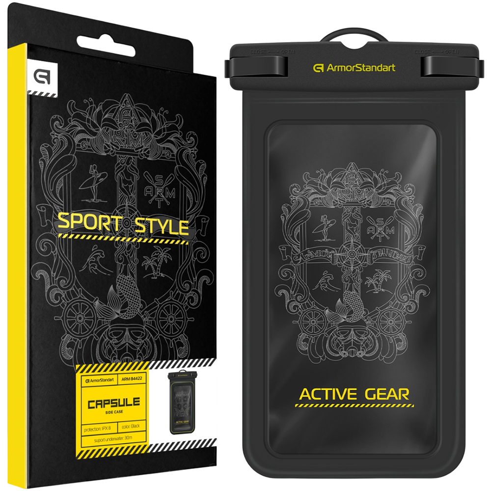 Чехол ARMORSTANDART Capsule Side Black (ARM84422) Тип чехол-карман