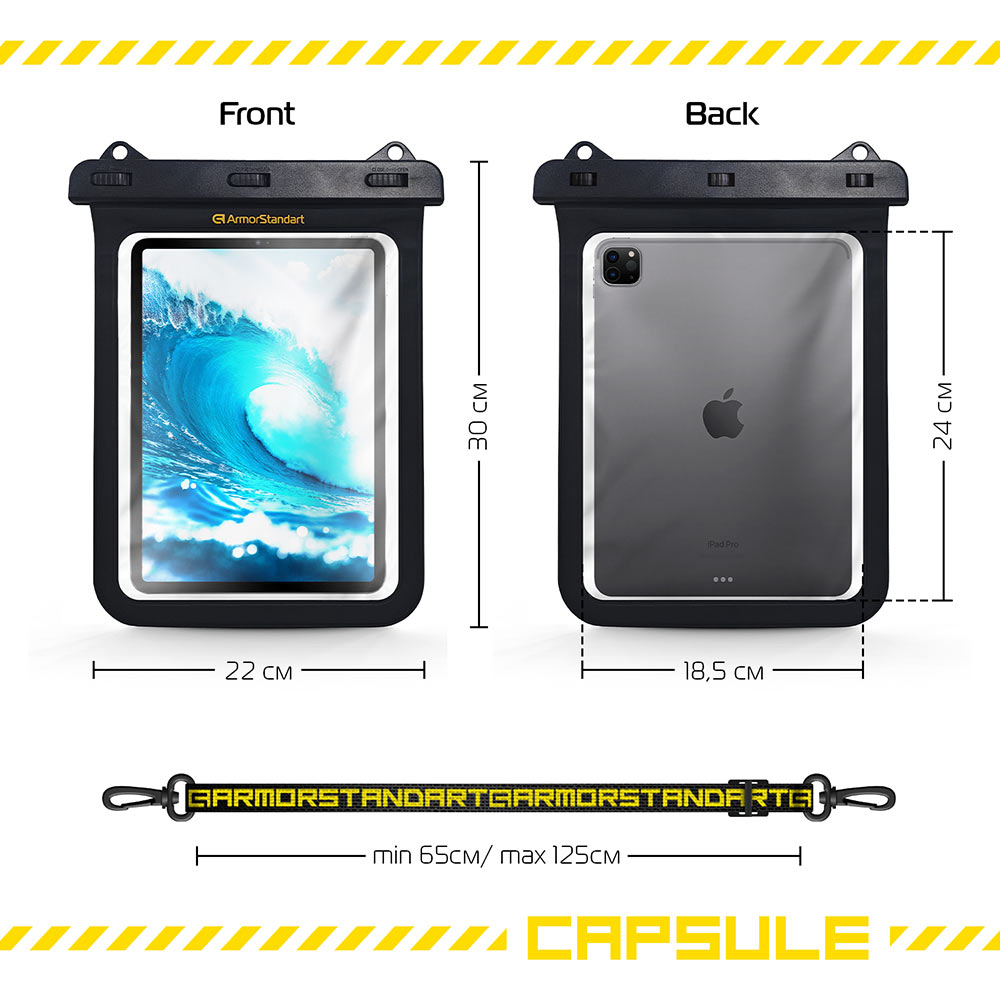 Фото Чехол ARMORSTANDART Capsule Tab Black (ARM84420)