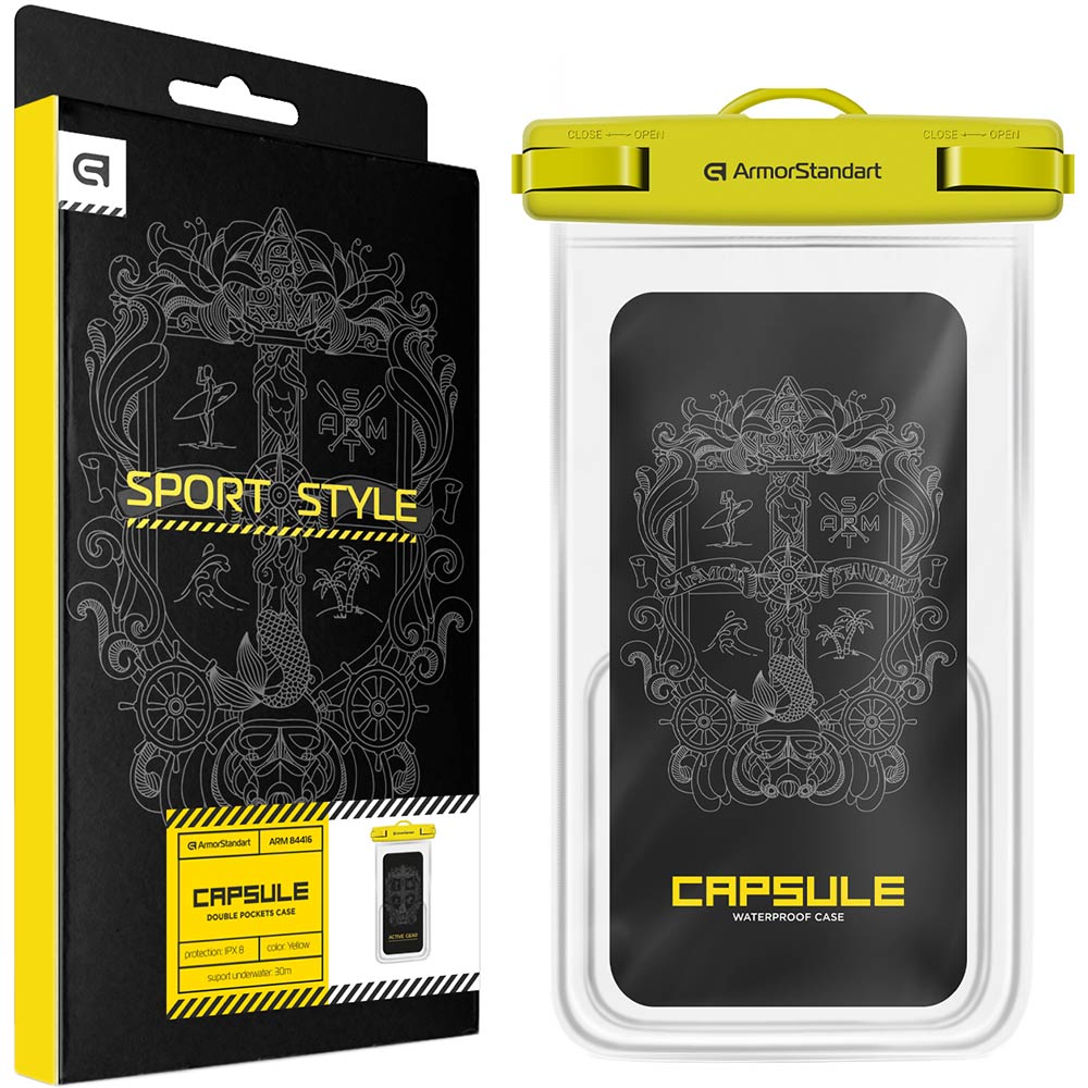 В интернет магазине Чехол ARMORSTANDART Сapsule Double Pockets Yellow (ARM84416)