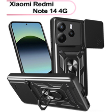 Чехол BECOVER Military для Xiaomi Redmi Note 14 4G Black (713451)