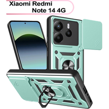Чохол BECOVER Military для Xiaomi Redmi Note 14 4G Dark Green (713453)
