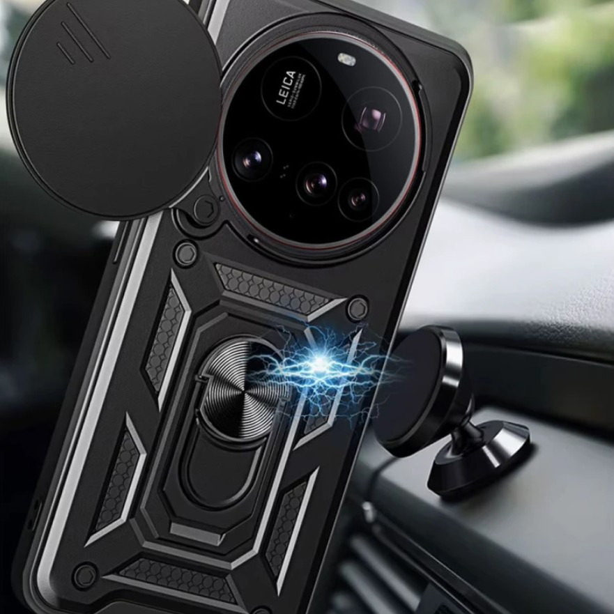 Чохол BECOVER Military для Xiaomi 15 Ultra Black (713461) Матеріал силікон