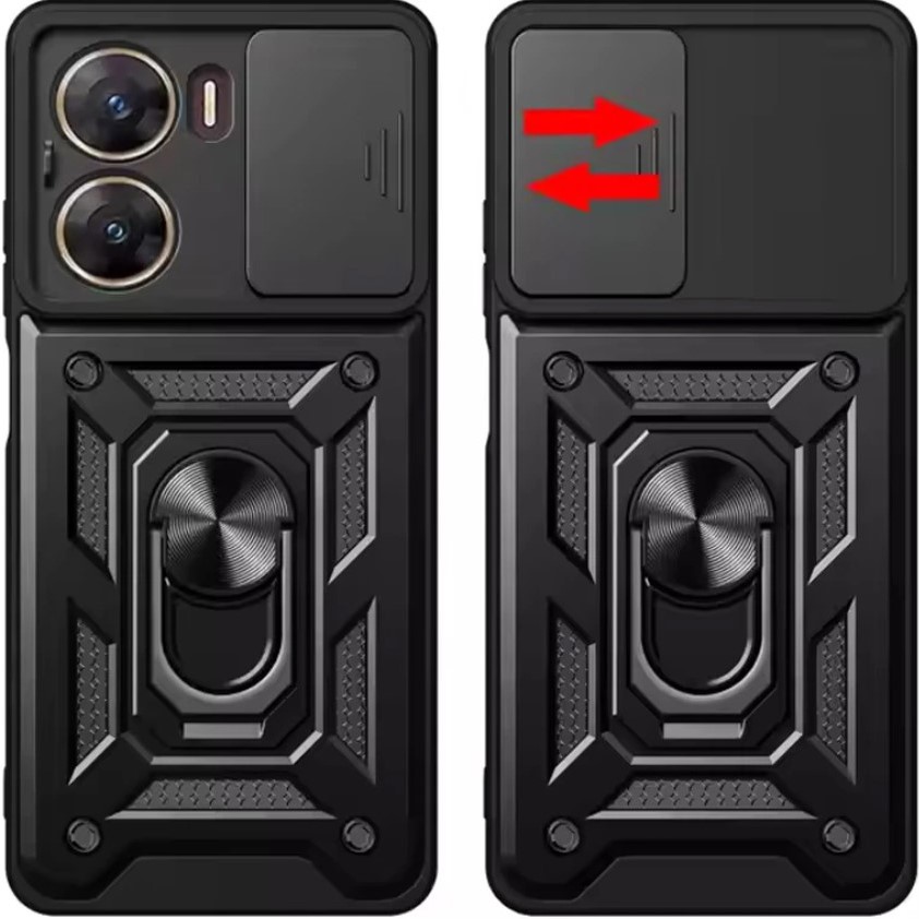 Чохол BECOVER Military для Poco X7 Pro Black (713463) Тип чохол-накладка