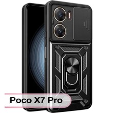 Чохол BECOVER Military для Poco X7 Pro Black (713463)