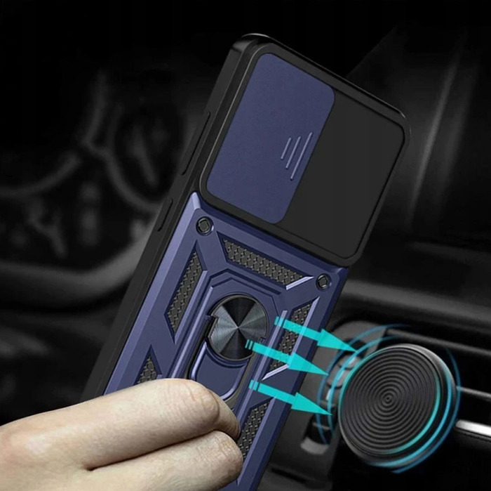 Зовнішній вигляд Чохол BECOVER Military для Poco X7 Pro Blue (713464)
