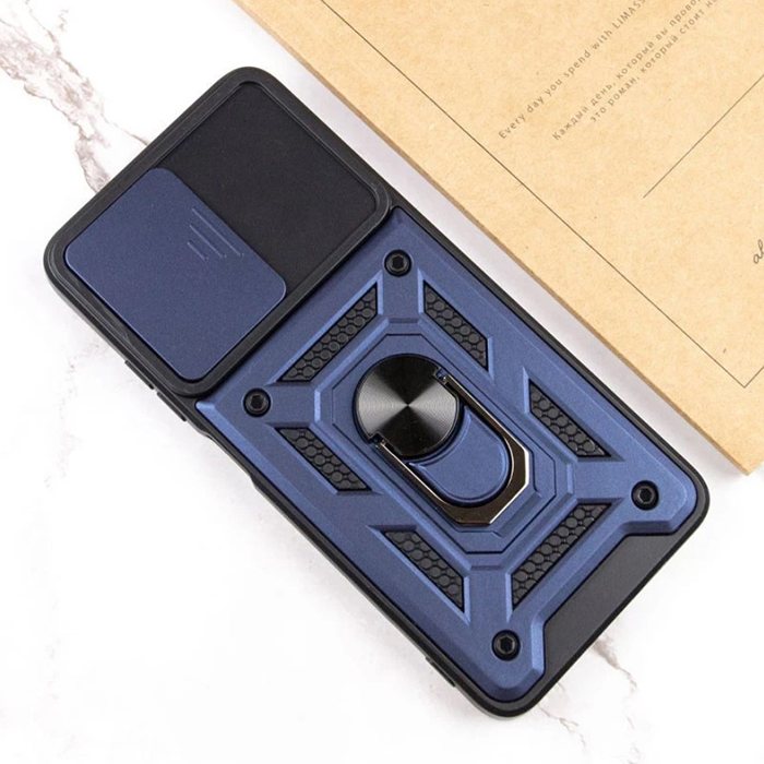 Чохол BECOVER Military для Poco X7 Pro Blue (713464) Матеріал метал