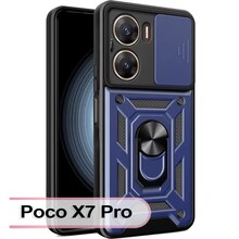 Чохол BECOVER Military для Poco X7 Pro Blue (713464)