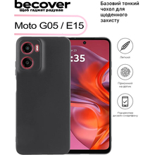 Чохол BECOVER для Motorola Moto G05/E15 Black (713476)