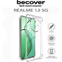 Чехол BECOVER Anti-Shock для Realme 12 5G Clear (711782)
