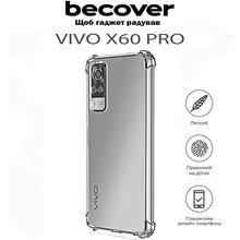 Чохол BECOVER Anti-Shock для Vivo X60 Pro Clear (711788)