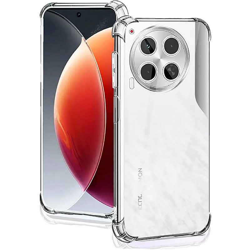 Чохол BECOVER Anti-Shock для Tecno Camon 30 (CL6) Clear (711790) Матеріал силікон
