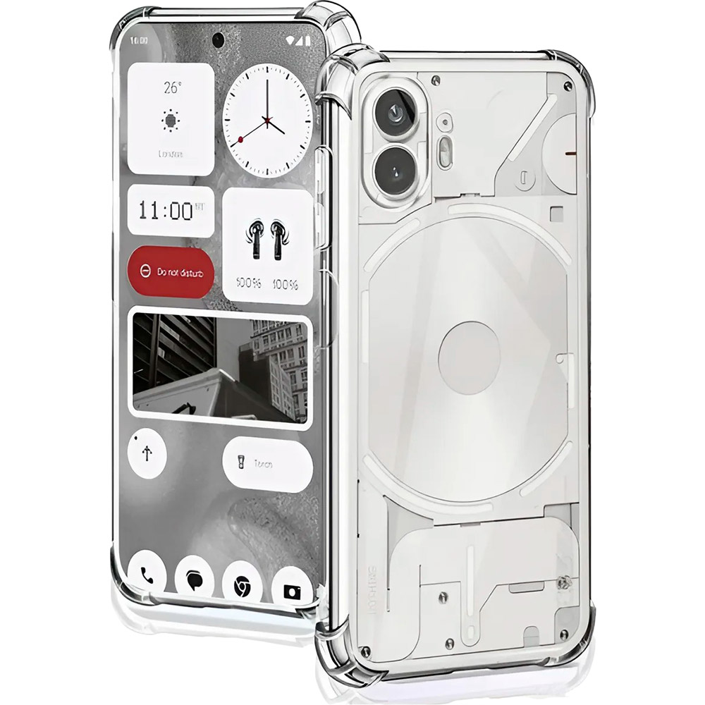 Чохол BECOVER Anti-Shock для Nothing Phone (2) Clear (711792) Тип чохол-накладка