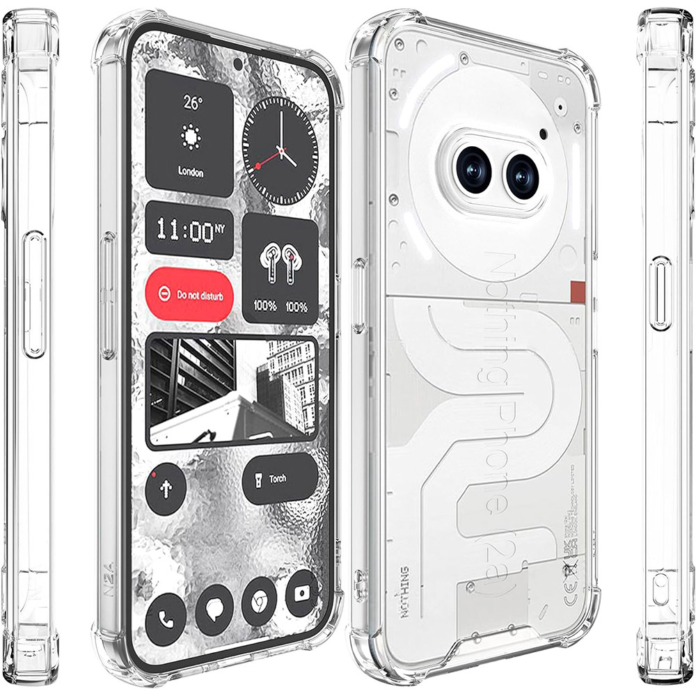 Чехол BECOVER Anti-Shock для Nothing Phone (2a) Clear (711793) Совместимость по модели Nothing Phone (2a)