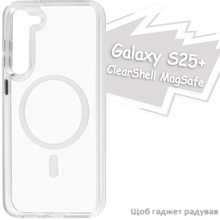 Чохол BECOVER ClearShell (MagSafe) для Samsung Galaxy S25 Plus Transparancy (713399)