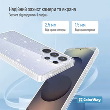Чохол COLORWAY TPU-Shine для Samsung Galaxy A17 Grey (CW-CTSSGA175)