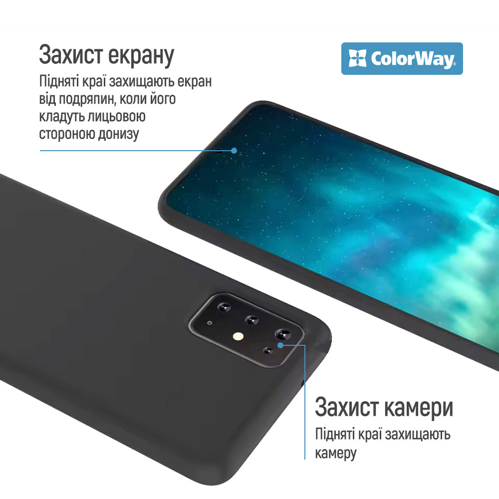 Чохол COLORWAY TPU matt для Samsung Galaxy A17 Black (CW-CTMSGA175-BK) Сумісність за моделлю Samsung Galaxy A17