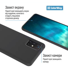 Чохол COLORWAY TPU matt для Samsung Galaxy A17 Black (CW-CTMSGA175-BK)