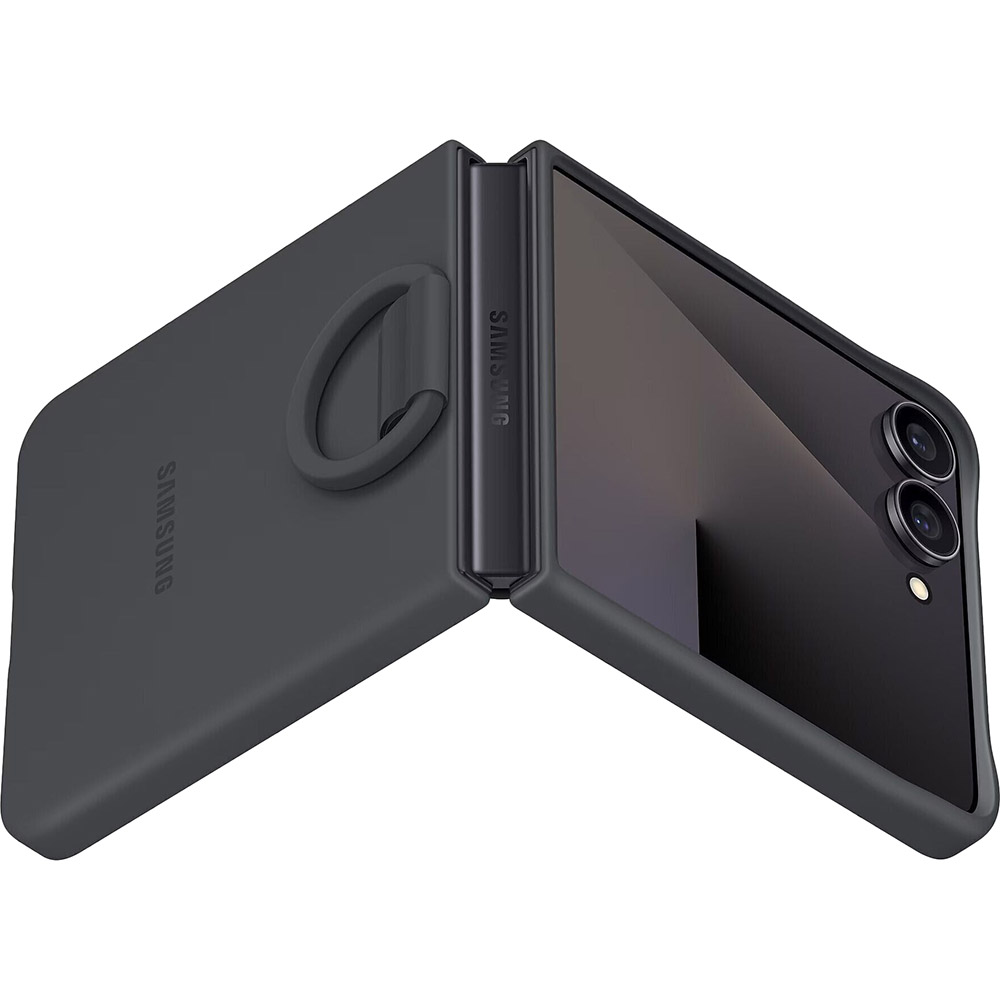 Чехол SAMSUNG Ring Case для Samsung Galaxy Flip 7 Black (EF-PF766TBEGUA) Цвет черный