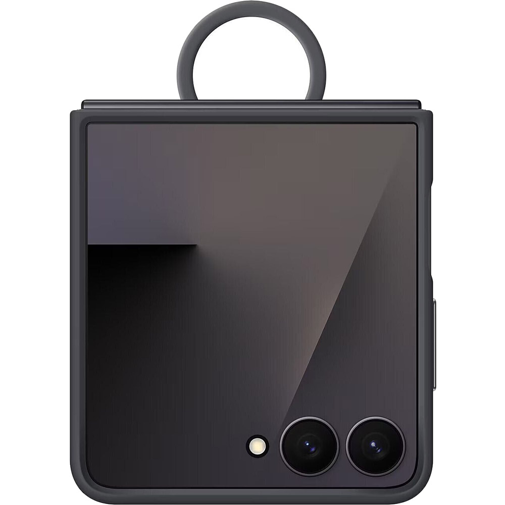 Чехол SAMSUNG Ring Case для Samsung Galaxy Flip 7 Black (EF-PF766TBEGUA) Материал поликарбонат