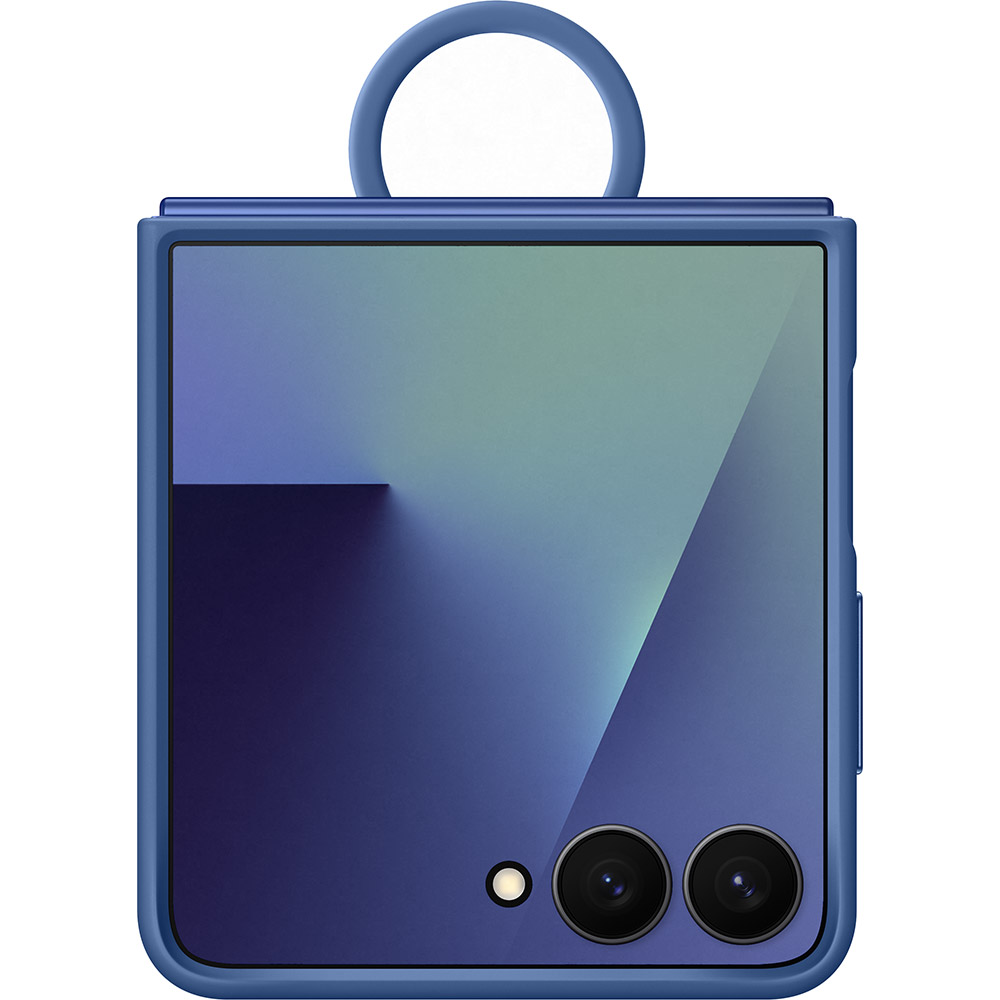 Внешний вид Чехол SAMSUNG Ring Case для Samsung Galaxy Flip 7 Blue (EF-PF766TNEGUA)