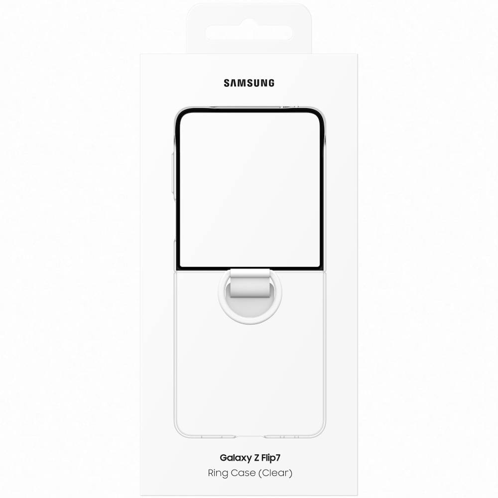 Фото Чохол SAMSUNG Samsung Flip 7 Ring Case Transparent (EF-QF766CTEGUA)