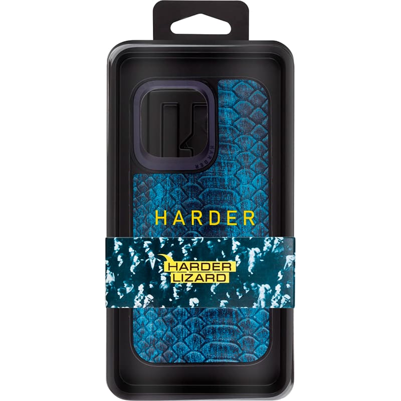 Чехол ARMORSTANDART Harder Lizard для Apple iPhone 15 Pro Max Blue (ARM76875) Тип чехол-накладка